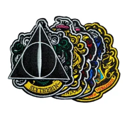 Outlet 6 Parches Bordados Casas Harry Potter Bolsos Y Complementos Harry Potter|Hufflepuff