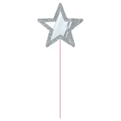 Hot 4 Varitas de Estrella Espejo de 29 cm Varitas Mágicas Para Disfraces