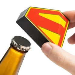 Abrebotellas Magnético de Superman con Licencia Oficial Regalos De Superhéroes Dc