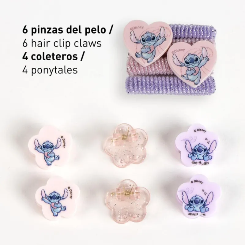 Cerdá Kids Accesorios Para El Pelo, Gafas De Sol Y Kits De Belleza Infantiles |Stitch Kids^Accesorios de Pelo Stitch - Diversión y Estilo