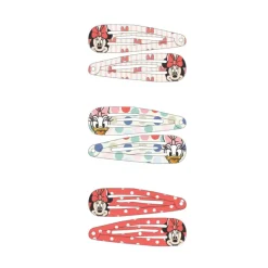 Hot Accesorios para el Pelo Clips Minnie - 6 Piezas Disney Para Niñas|Accesorios Para El Pelo, Gafas De Sol Y Kits De Belleza Infantiles