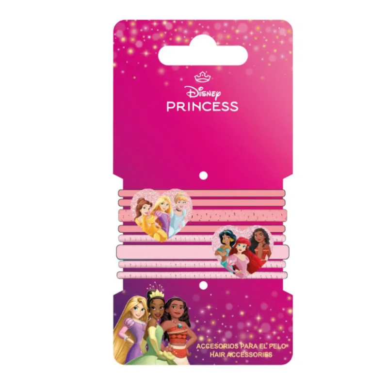 Best Accesorios para el Pelo Elásticos Princess - 8 Piezas Accesorios Para El Pelo, Gafas De Sol Y Kits De Belleza Infantiles