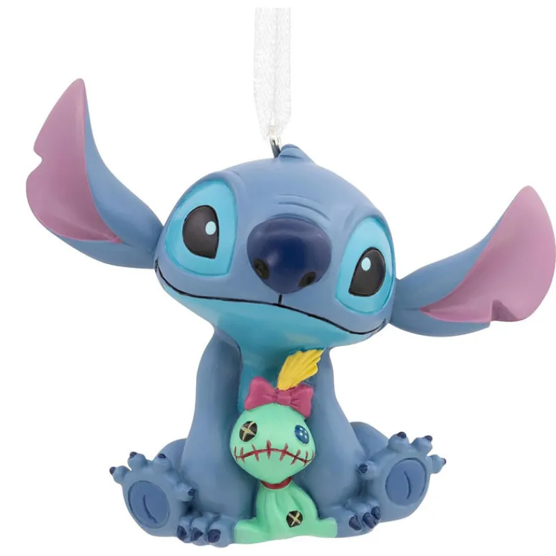 Otros Fabricantes Disney Hogar^Adorno de Stitch con Peluche de 7,5 cm - Un Detalle Disney Único