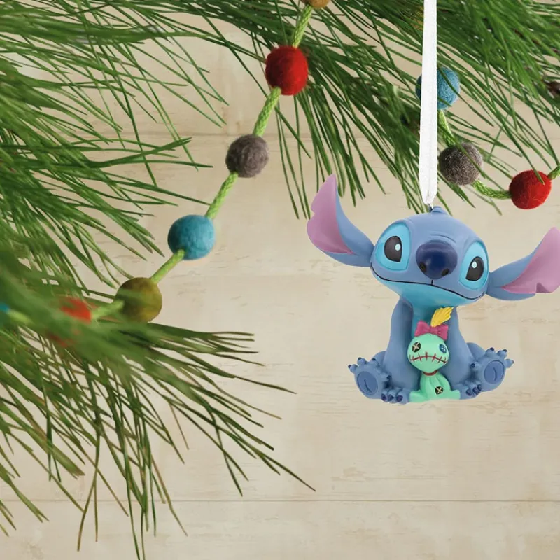 Otros Fabricantes Disney Hogar^Adorno de Stitch con Peluche de 7,5 cm - Un Detalle Disney Único
