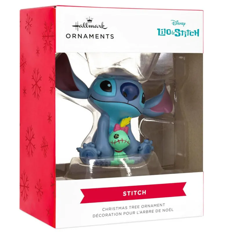 Otros Fabricantes Disney Hogar^Adorno de Stitch con Peluche de 7,5 cm - Un Detalle Disney Único