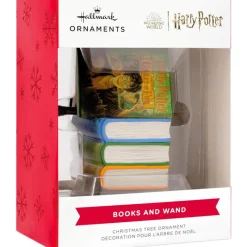 Adorno navideño libros Harry Potter de Resina Harry Potter Hogar