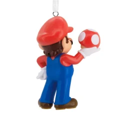 New Adorno Súper Mario con Seta Regalos Y Coleccionismo Para Gamers - Cosas De Videojuegos Míticos