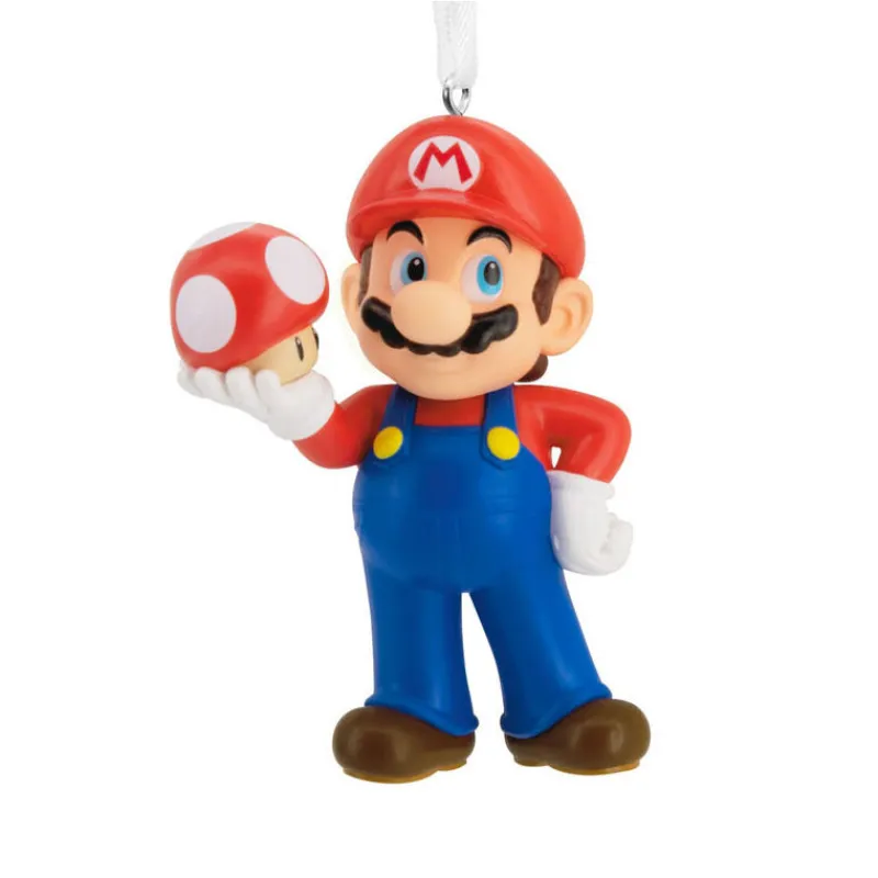 New Adorno Súper Mario con Seta Regalos Y Coleccionismo Para Gamers - Cosas De Videojuegos Míticos