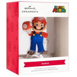 New Adorno Súper Mario con Seta Regalos Y Coleccionismo Para Gamers - Cosas De Videojuegos Míticos