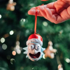 Grupo Erik Rick And Morty^Adornos de Navidad Rick, Morty y Rick Pepinillo