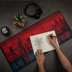 Cinereplicas Stranger Things^Alfombrilla de escritorio Upside Down - Stranger Things