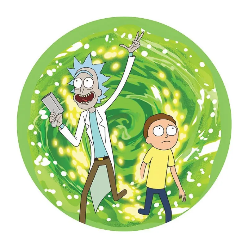 Abystyle Rick And Morty^Alfombrilla Flexible Rick y Morty Portal
