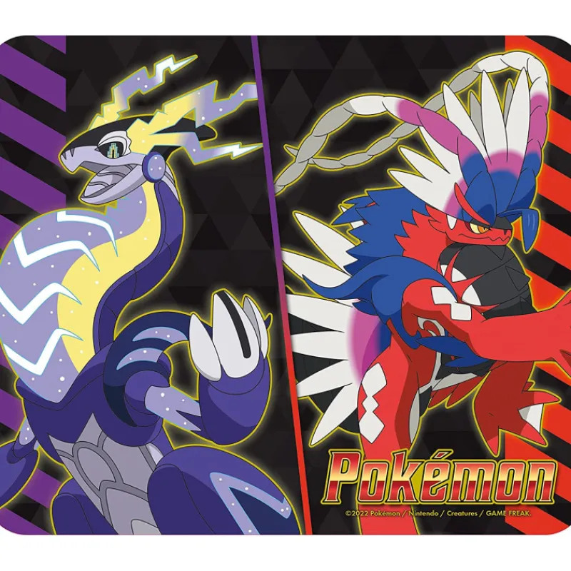 Abystyle Más Regalos De Pokemon|Regalos Y Coleccionismo Para Gamers - Cosas De Videojuegos Míticos^Alfombrilla Pokémon Escarlata y Púpura Legendarios