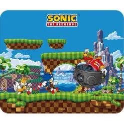 Abystyle Regalos Y Coleccionismo Para Gamers - Cosas De Videojuegos Míticos|Alfombrillas Gaming^Alfombrilla Sonic, Tails y Doctor Robotnik