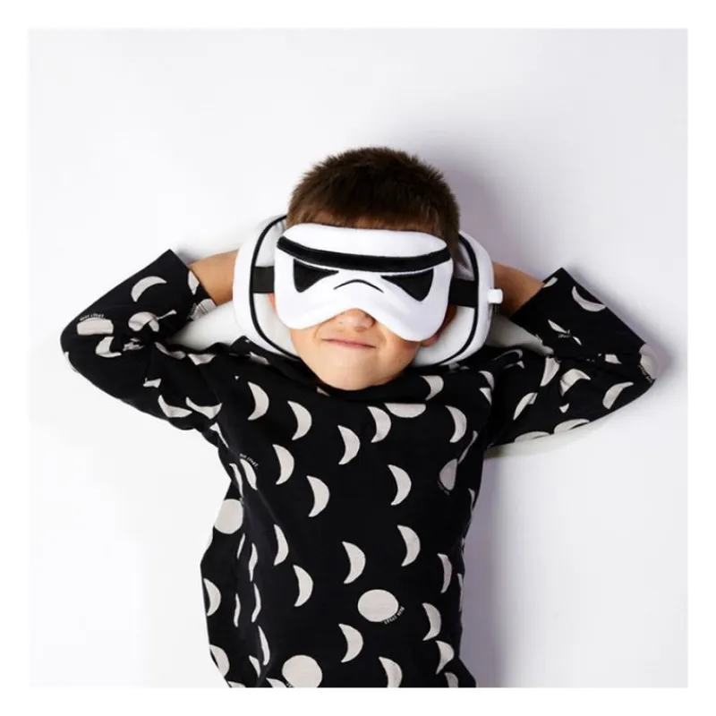 Puckator Más Regalos De Star Wars^Almohada de Viaje con Antifaz Relaxeazzz Stormtrooper