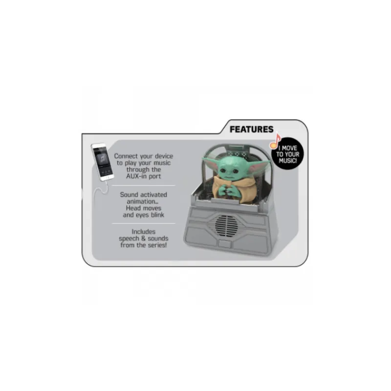 Online Altavoz Baby Yoda The Mandalorian The Mandalorian|Auriculares Y Sonido Gaming