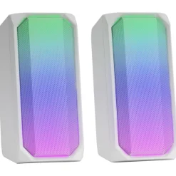 Outlet Altavoz Bluetooth 15W MSRGB Blanco Regalos Y Coleccionismo Para Gamers - Cosas De Videojuegos Míticos|Gaming De Colores