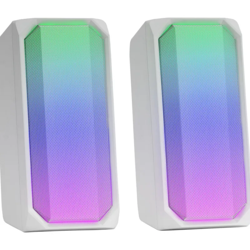 Outlet Altavoz Bluetooth 15W MSRGB Blanco Regalos Y Coleccionismo Para Gamers - Cosas De Videojuegos Míticos|Gaming De Colores