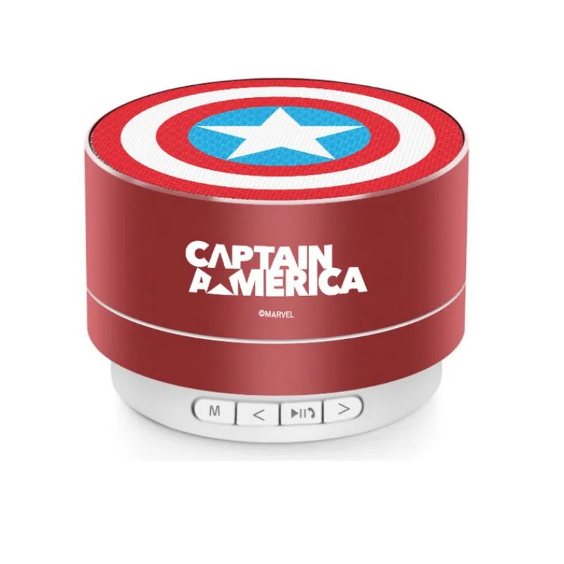 Otros Fabricantes Descuentos Gaming|Alfombrillas Gaming^Altavoz Inalámbrico Portátil Capitán América Rojo