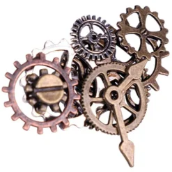 Disfrazzes Complementos Para Disfraces|Accesorios Halloween Y Terror ^Anillo Steampunk de rodamientos