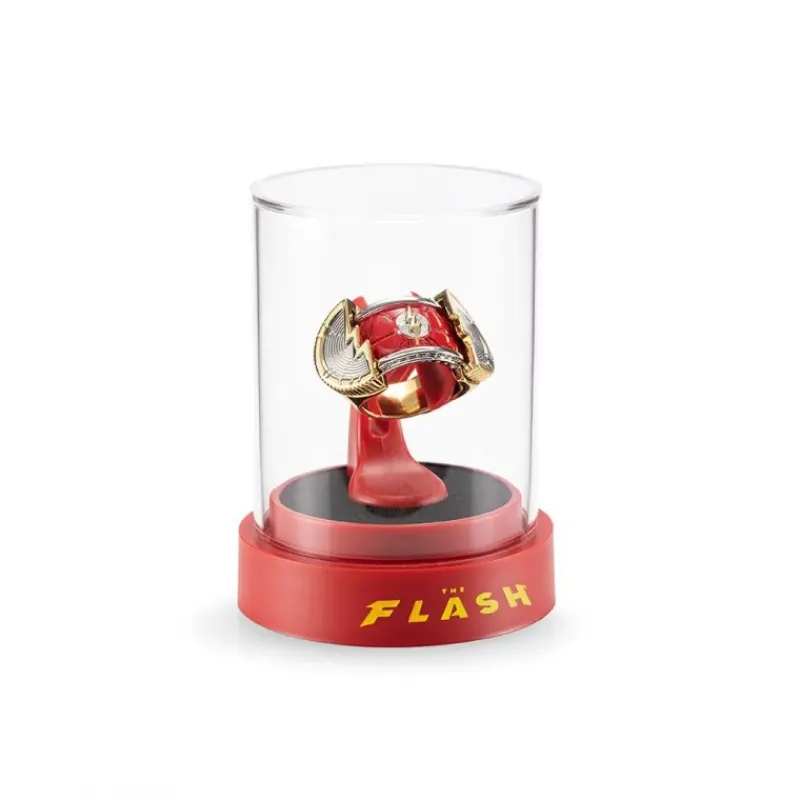Sale Anillo y Exhibidor The Flash - Réplica Coleccionable DC Comics Más Regalos De Dc