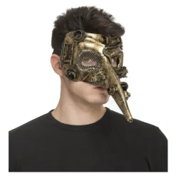 Disfrazzes Antifaces Y Gafas Para Disfraces^Antifaz de Steampunk Nariz Larga