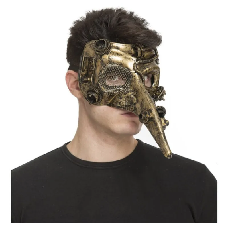 Disfrazzes Antifaces Y Gafas Para Disfraces^Antifaz de Steampunk Nariz Larga