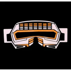 Clearance Antifaz Galáctico iluminación LED Antifaces Y Gafas Para Disfraces