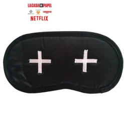 Disfrazzes Antifaces Y Gafas Para Disfraces|Disfraces Series^Antifaz Negro con Cruces de La casa de papel