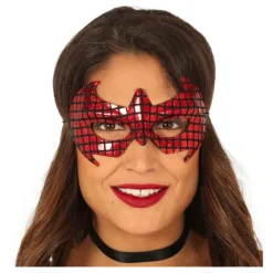 Hot Antifaz Rojo de superhéroe arácnido Antifaces Y Gafas Para Disfraces