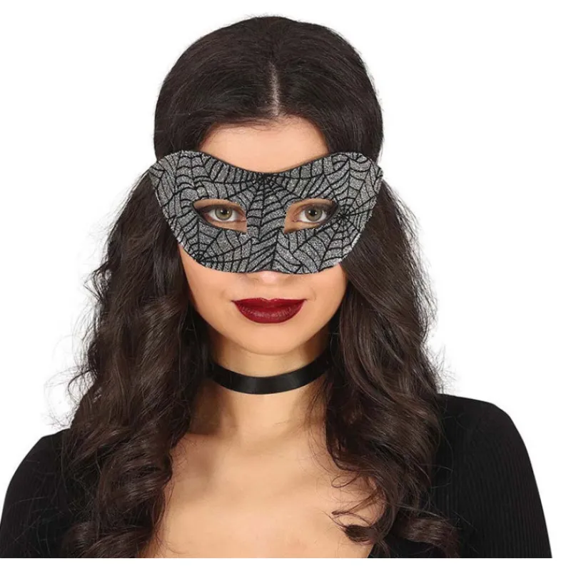 New Antifaz Telarañas Grande Antifaces Y Gafas Para Disfraces|Accesorios Halloween Y Terror