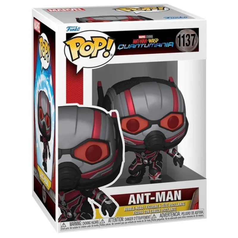 Funko Superhéroes Marvel|Funko Marvel^Ant-Man and the Wasp: Quantumania POP! Vinyl Figura Ant-Man 9 cm