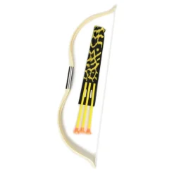 Best Arco Indio de 52 cm con 3 Flechas Armas, Espadas Y Escudos Disfraces