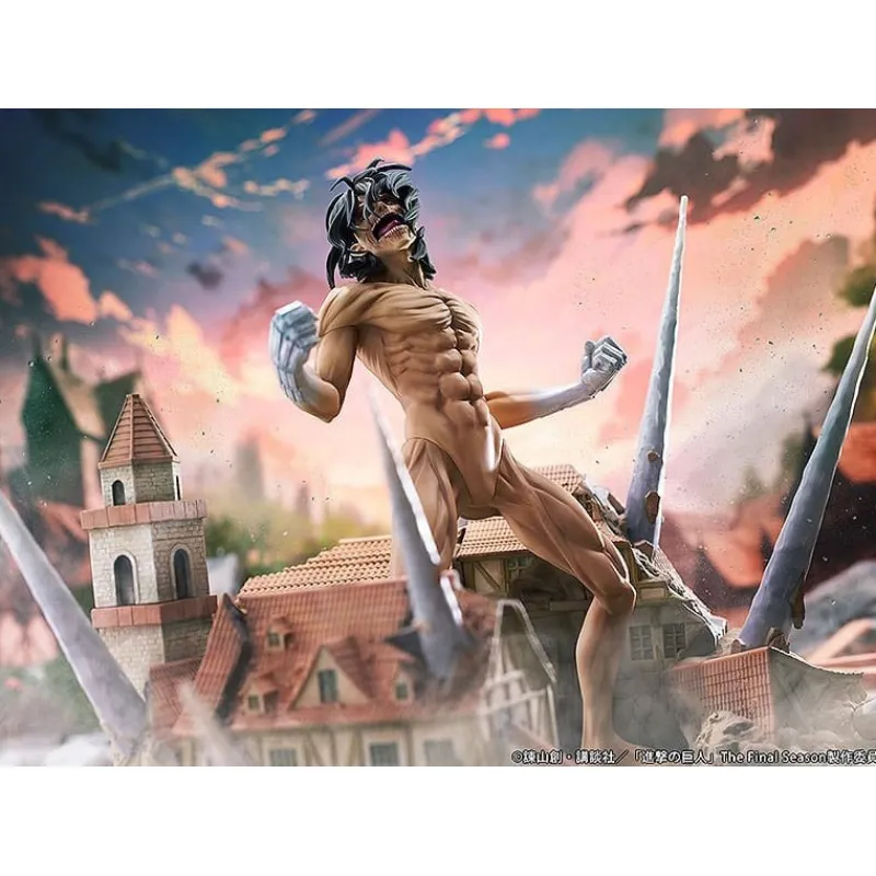 Proof Figuras^Attack on Titan Estatua PVC Eren Jaeger: Attack Titan Ver. -Judgment- 25 cm