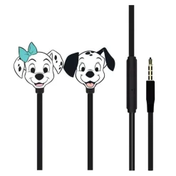 Ert Group Películas Y Personajes De Disney ·101 Dálmatas Y Cruella^Auriculares 101 Dálmatas Disney de , diseño 3D con efecto espejo