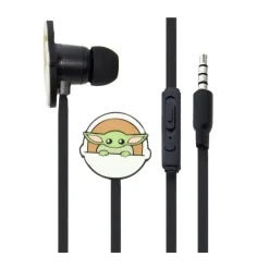 Ert Group Regalos Star Wars Por Personaje |Más Regalos De Star Wars^Auriculares Baby Yoda Star Wars 3D con Efecto Espejo
