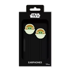Ert Group Regalos Star Wars Por Personaje |Más Regalos De Star Wars^Auriculares Baby Yoda Star Wars 3D con Efecto Espejo