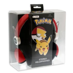 OTL Technologies Más Regalos De Pokemon|Regalos Y Coleccionismo Para Gamers - Cosas De Videojuegos Míticos^Auriculares Diadema Pokemon Classic Pokeball