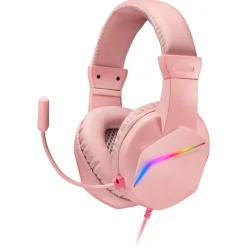 Mars Gaming Gaming De Colores|Auriculares Y Sonido Gaming ^Auriculares Gaming Rainbow MH122 rosa