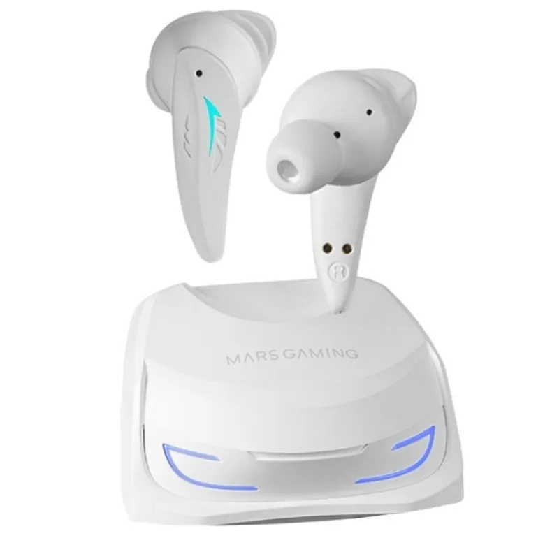 Mars Gaming Gaming De Colores|Auriculares Y Sonido Gaming ^Auriculares Inalámbricos MHIULTRA Bluetooth Blancos