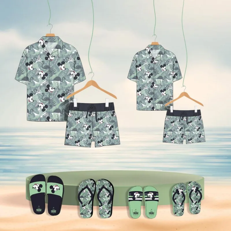 Niños Cerdá Kids Disney Para Niños|Ropa Y Téxtil: Cosas Que Ponerse Para Niños ^Bañador niño tropical de Mickey Mouse