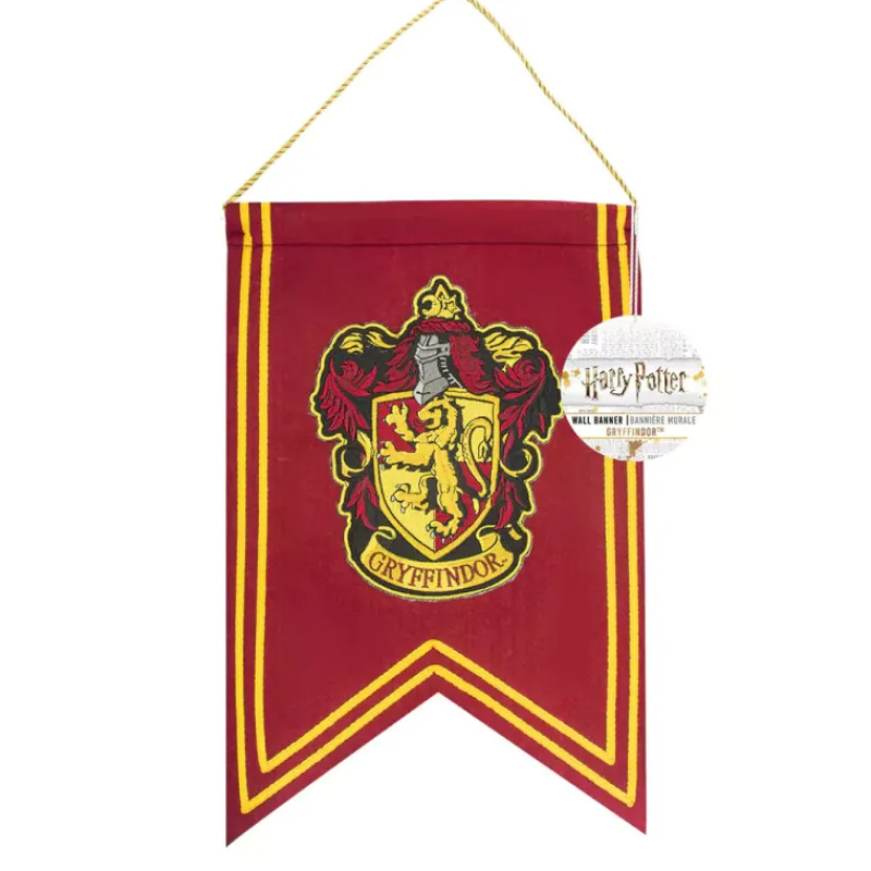 Cinereplicas Harry Potter Hogar^Bandera de pared de Gryffindor Harry Potter