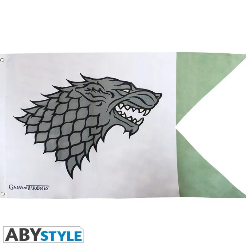 Abystyle Juego De Tronos Y La Casa Del Dragón ^Bandera Stark Juego de Tronos