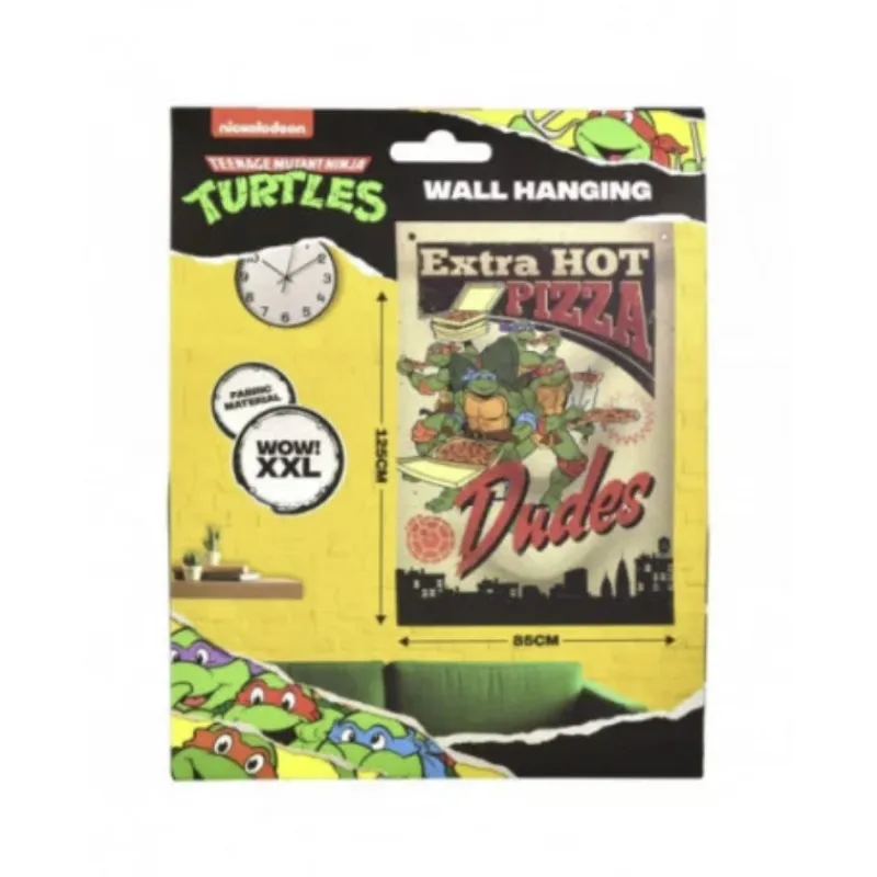 Otros Fabricantes Las Tortugas Ninja^Banderola de Tela Tortugas Ninja XL