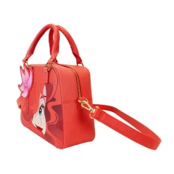 Loungefly Películas Y Personajes De Disney ·La Sirenita Ariel Y Flounder|Bolsos Y Carteras Disney^Bandolera Ariel 35th Anniversary