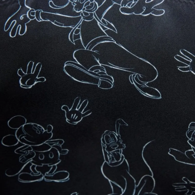 Loungefly Películas Y Personajes De Disney ·Mickey & Minnie|Bolsos Y Carteras Disney^Bandolera Disney Sketched Mickey Mouse de Cuero PU