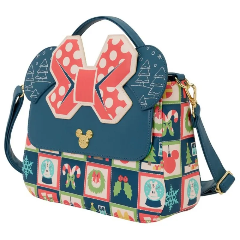 Online Bandolera Disney Mickey and Minnie Holiday Películas Y Personajes De Disney ·Mickey & Minnie|Bolsos Y Carteras Disney