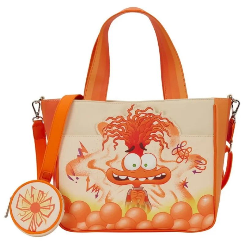 Loungefly Películas Y Personajes De Disney ·Villanas Disney|Bolsos Y Carteras Disney^Bandolera Disney Pixar Inside Out 2 Anxiety de