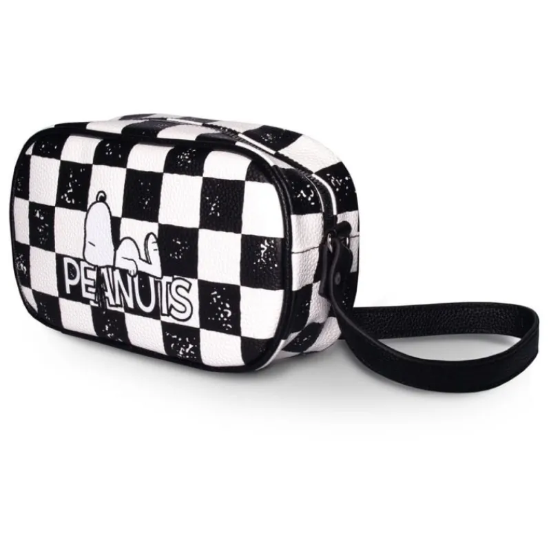 DIFUZED Snoopy^Bandolera Peanuts Checkerboard Licencia Oficial