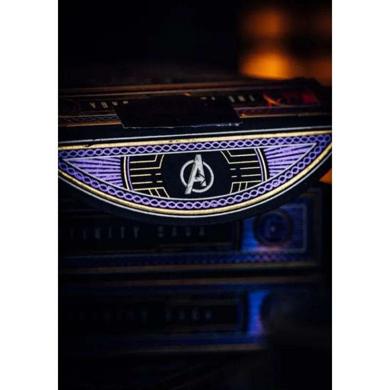 Discount Baraja de cartas Avengers Infinity Saga Blue Version Superhéroes Marvel|Coleccionismo Marvel
